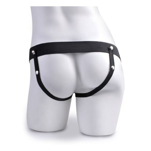 FETISH FANTASY SERIES - ARNÉS AJUSTABLE PENE REALÍSTICO CON TESTÍCULOS SQUIRTING 19 CM - Imagen 4