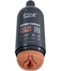 PDX PLUS - MASTURBADOR STROKER DISE¥O DISCRETO DE BOTE CHAMPU MILK ME HONEY CARAMELO