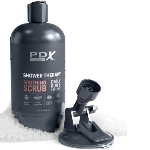 PDX PLUS - MASTURBADOR STROKER DISE¥O DISCRETO DE BOTE CHAMPU SOOTHING SCRUB CARAMELO - Imagen 4
