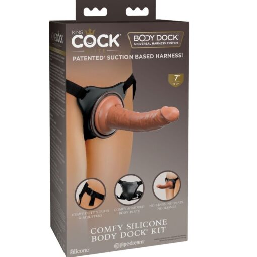 KING COCK - ÉLITE ARNÉS AJUSTABLE CONFORTABLE CON DILDO 17.8 CM - Imagen 11