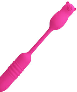 PRETTY LOVE – NOBIKUMA BALA VIBRADORA DE SILICONA ROSA - intimamenities.com