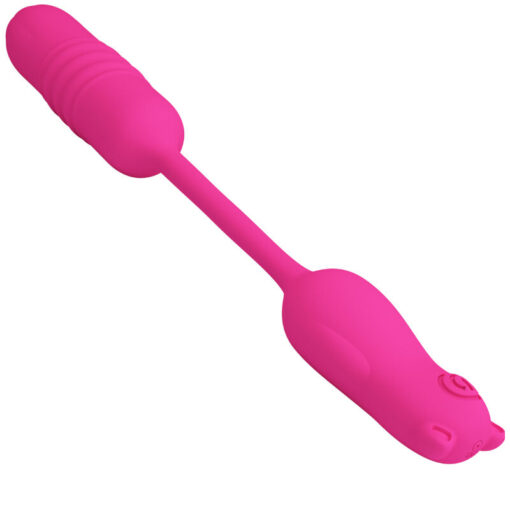 PRETTY LOVE – NOBIKUMA BALA VIBRADORA DE SILICONA ROSA - intimamenities.com