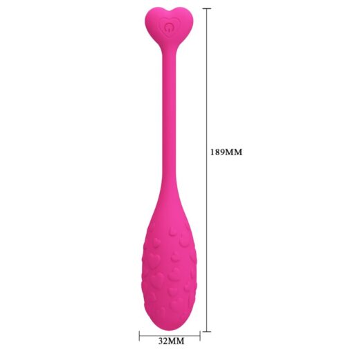 PRETTY LOVE – HUEVO VIBRADOR PESCADOR ROSA CONTROLADO POR APP - intimamenities.com