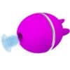 PRETTY LOVE – VIBRADOR DE SILICONA REDONDO GEMINI BALL MORADO - intimamenities.com