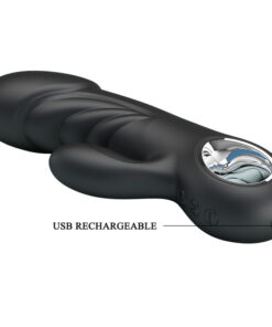 PRETTY LOVE – ANSEL VIBRADOR ESTIMULADOR PUNTO G Y CLITORIS - intimamenities.com