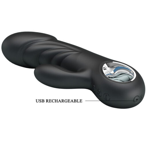 PRETTY LOVE – ANSEL VIBRADOR ESTIMULADOR PUNTO G Y CLITORIS - intimamenities.com