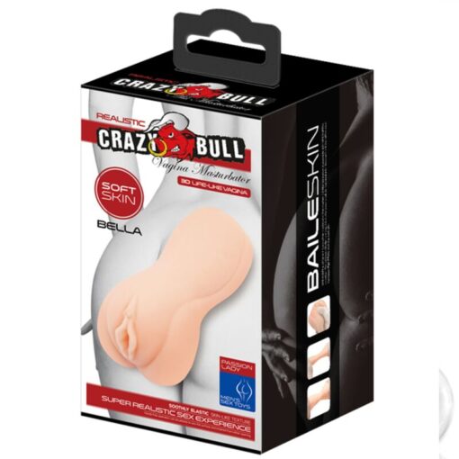 CRAZY BULL - BELLA MASTUBADOR EN FORMA DE VAGINA - Imagen 9