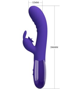 PRETTY LOVE – CERBERUS YOUTH VIBRADOR RABBIT VIOLETA - intimamenities.com