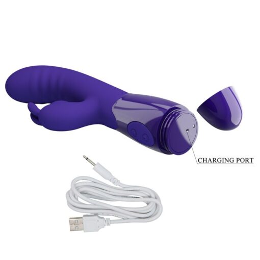 PRETTY LOVE – CERBERUS YOUTH VIBRADOR RABBIT VIOLETA - intimamenities.com