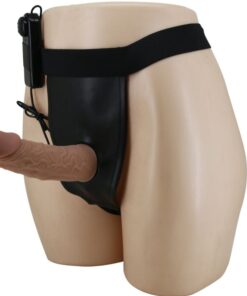 PRETTY LOVE - HARNESS BRIEFS CON VIBRACIÓN DILDO INCLUIDO