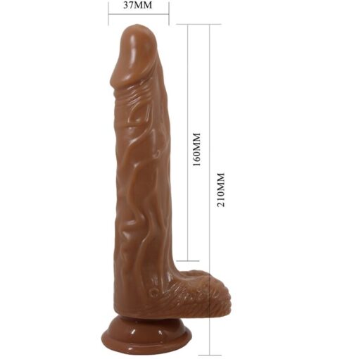 BAILE - BODACH VIBRADOR REALISTA CON VENTOSA CONTROL REMOTO - Imagen 5