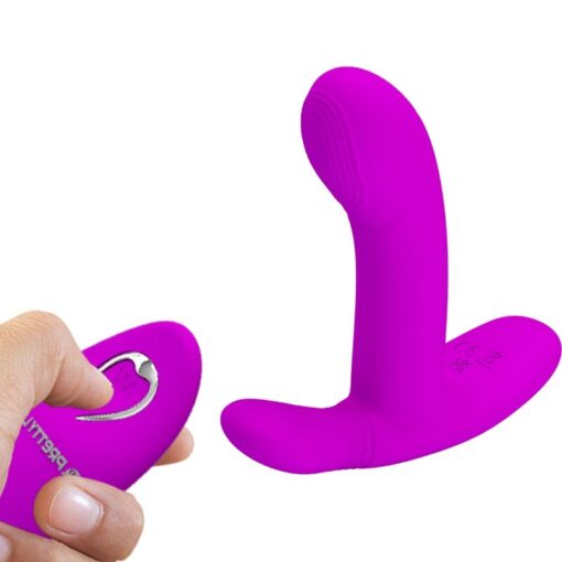 PRETTY LOVE - GERI MASAJEADOR CLITORIS CONTROL REMOTO ROSA - Imagen 5