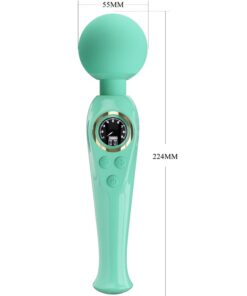 PRETTY LOVE – SKYLER VIBRADOR WAND VERDE - intimamenities.com