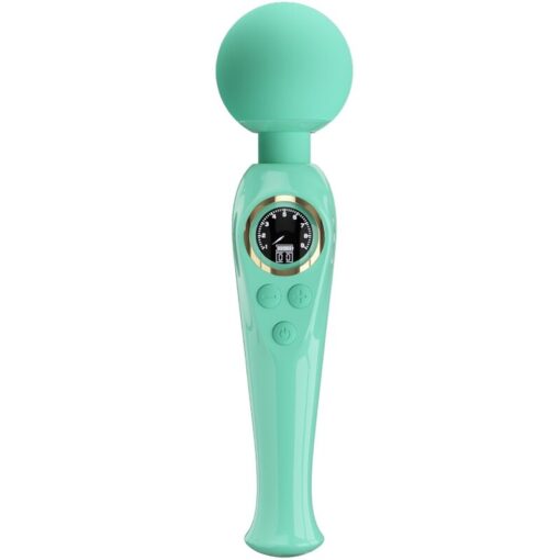PRETTY LOVE – SKYLER VIBRADOR WAND VERDE - intimamenities.com