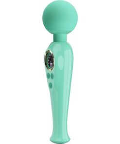 PRETTY LOVE – SKYLER VIBRADOR WAND VERDE - intimamenities.com