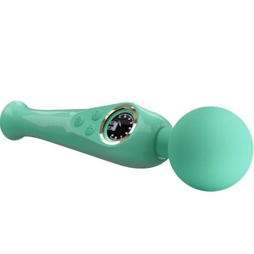 PRETTY LOVE – SKYLER VIBRADOR WAND VERDE - intimamenities.com