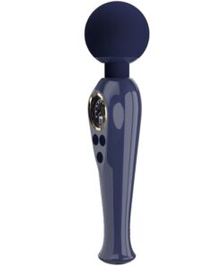 PRETTY LOVE – SKYLER VIBRADOR WAND AZUL - intimamenities.com