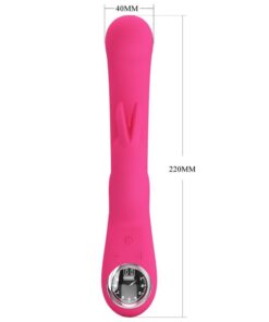 PRETTY LOVE – LAMAR VIBRADOR RABBIT & PUNTO G ROSA - intimamenities.com