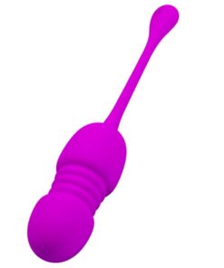 PRETTY LOVE – CALLIE HUEVO VIBRADOR RECARGABLE MORADO - intimamenities.com