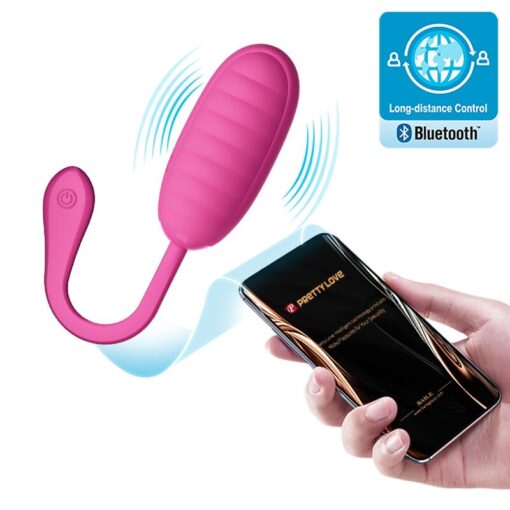 PRETTY LOVE – CATALINA HUEVO VIBRADOR RECARGABLE ROSA - intimamenities.com