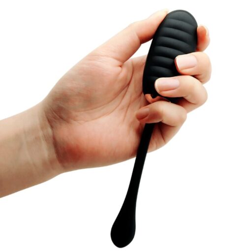 PRETTY LOVE – DOREEN HUEVO VIBRADOR DE LUJO RECARGABLE NEGRO CONTROL REMOTO - intimamenities.com