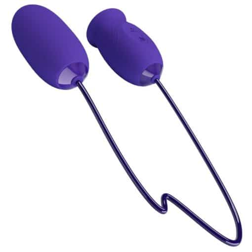 PRETTY LOVE - DAISY YOUTH ESTIMULADOR VIBRADOR RECARGABLE VIOLETA - Imagen 2
