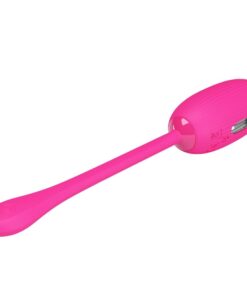 PRETTY LOVE – DOREEN HUEVO VIBRADOR RECARGABLE MAGENTA CONTROL REMOTO - intimamenities.com