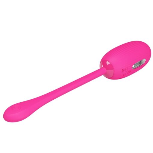 PRETTY LOVE – DOREEN HUEVO VIBRADOR RECARGABLE MAGENTA CONTROL REMOTO - intimamenities.com