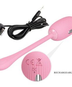 PRETTY LOVE – DOREEN HUEVO VIBRADOR RECARGABLE ROSA - intimamenities.com