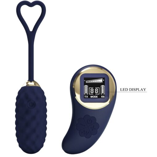 PRETTY LOVE – VIVIAN HUEVO VIBRADOR CONTROL REMOTO AZUL - intimamenities.com