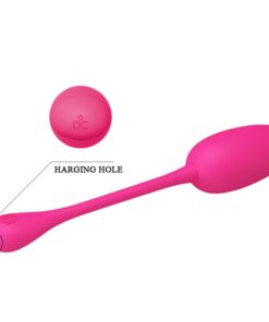 PRETTY LOVE – KNUCKER HUEVO VIBRADOR RECARGABLE ROSA - intimamenities.com