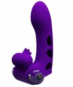 PRETTY LOVE - ORLANDO FUNDA DE DEDO VIBRADOR MORADO
