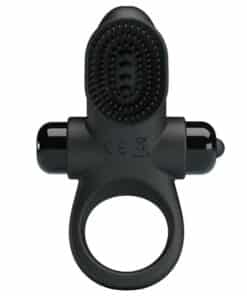 PRETTY LOVE – ANILLO VIBRADOR II PARA PENE NEGRO - intimamenities.com