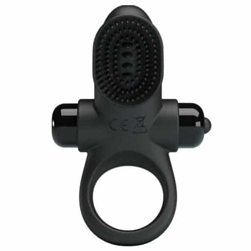 PRETTY LOVE – ANILLO VIBRADOR II PARA PENE NEGRO - intimamenities.com