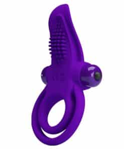 PRETTY LOVE – ANILLO VIBRADOR PARA PENE MORADO - intimamenities.com