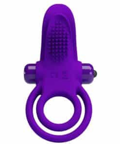 PRETTY LOVE – ANILLO VIBRADOR PARA PENE MORADO - intimamenities.com
