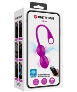 PRETTY LOVE – ELVIRA BOLAS VIBRADORAS RECARGABLE MORADO - intimamenities.com
