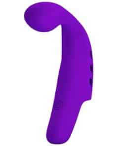 PRETTY LOVE - GORGON VIBRADOR DE DEDO RECARGABLE MORADO
