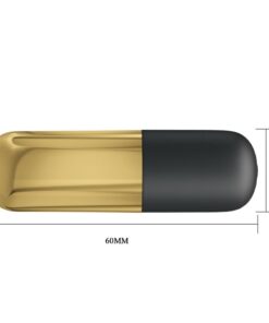 PRETTY LOVE – BALA VIBRADOR RECARGABLE DORADO - intimamenities.com