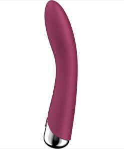 SATISFYER – SPINNING VIBE 1 VIBRADOR ROTADOR G-SPOT RED - intimamenities.com