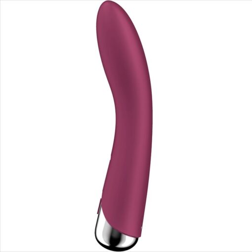 SATISFYER – SPINNING VIBE 1 VIBRADOR ROTADOR G-SPOT RED - intimamenities.com