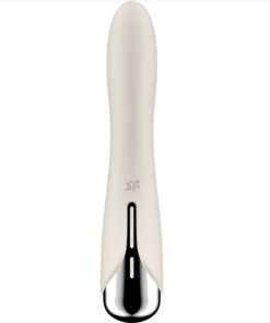 SATISFYER – SPINNING VIBE 1 VIBRADOR ROTADOR G-SPOT BEIGE - intimamenities.com