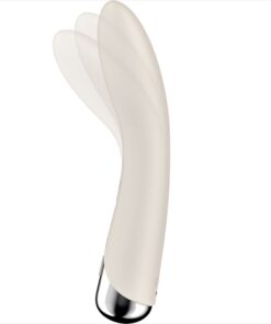 SATISFYER – SPINNING VIBE 1 VIBRADOR ROTADOR G-SPOT BEIGE - intimamenities.com