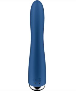 SATISFYER – SPINNING VIBE 1 VIBRADOR ROTADOR G-SPOT AZUL - intimamenities.com
