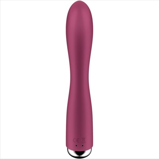 SATISFYER – SPINNING RABBIT 1 ESTIMULACION CLITORIS Y PUNTO G ROJO - intimamenities.com