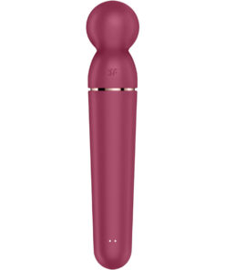 SATISFYER – PLANET WAND-ER MASAJEADOR VIBRADOR BERRY - intimamenities.com