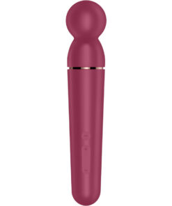 SATISFYER – PLANET WAND-ER MASAJEADOR VIBRADOR BERRY - intimamenities.com