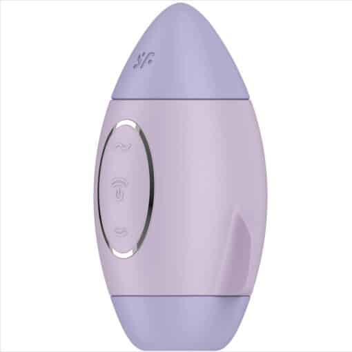 SATISFYER - MISSION CONTROL LILA VIBRADOR PEQUEÑO DE DOBLE IMPULSO - Imagen 2