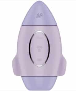 SATISFYER - MISSION CONTROL LILA VIBRADOR PEQUEÑO DE DOBLE IMPULSO