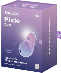 SATISFYER – PIXIE DUST LILA ESTIMULADOR AIR PLUSE - intimamenities.com